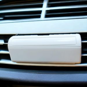 AC design Solar-Powered Car Air freshner with a built-in Perfume Diffuser
